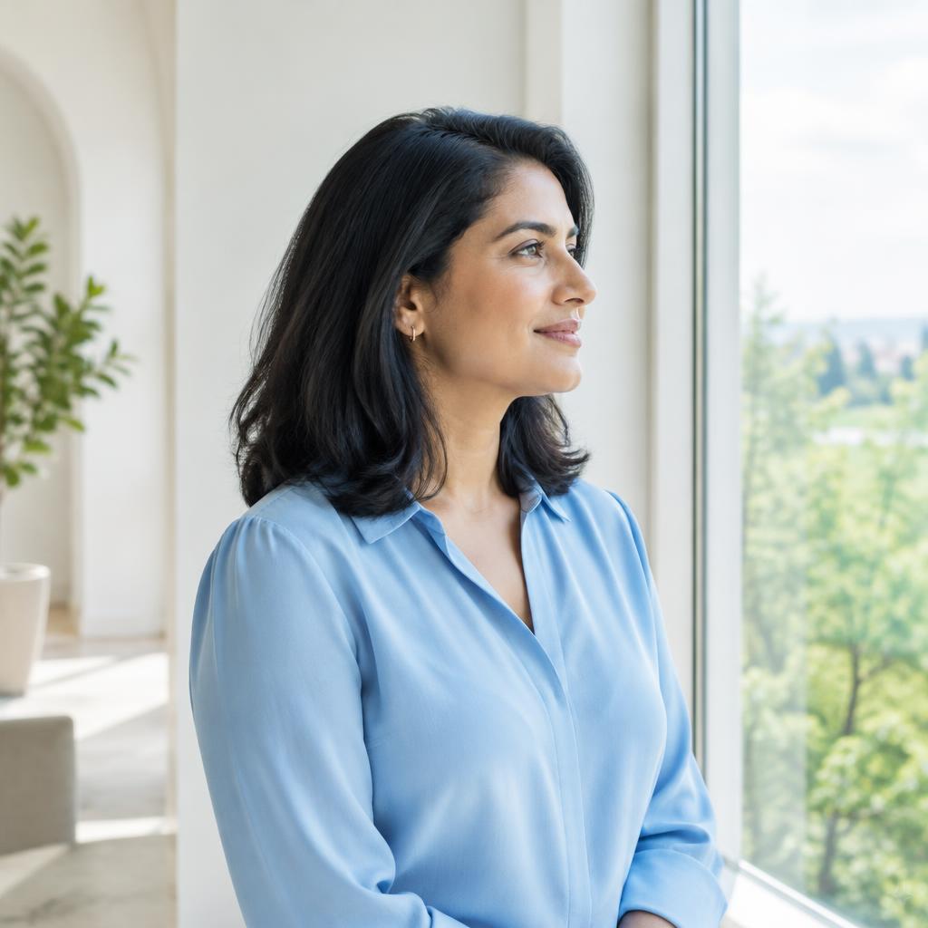 A professional reflecting on leadership priorities